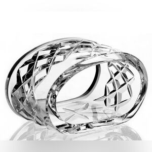 Waterford Crystal Set of Two Napkin Rings